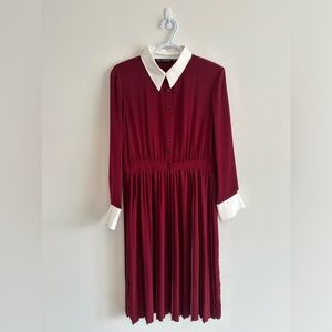 Zara pleated dress Xl